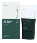کرم ضدآفتاب آنوا Heartleaf Silky Moisture Anua Heartleaf Silky Moisture Sun Cream SPF50+ PA++++ — حجم ۵۰ میل