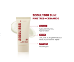 ضدآفتاب سئول ۱۹۸۸ K-Secret K-Secret Seoul 1988 Pine Tree & Ceramide Sun Cream SPF50+ PA حجم: ۵۰ میلی‌لیتر