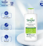 آبرسان و مرطوب‌کننده سیمپل مدل Rich — 125ml Simple Kind to Skin Hydrating Light Moisturiser / Rich