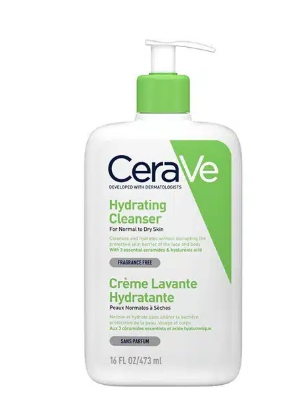 ژل شستشوی آبرسان سراوی پوست خشک 473 میل CeraVe Hydrating Cleanser – 473ml ژل شستشوی آبرسان سراوی پوست خشک 473 میل CeraVe Hydrating Cleanser – 473ml
