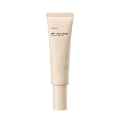 ضدآفتاب رنگی آنوا مدل مات با جلوه طبیعی پوست حجم ۵۰ میلی‌لیتر Anua Matt But Glow Cover Beige