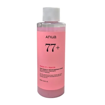 تونر آبرسان و روشن‌کننده آنوا مدل Peach 77 Niacin Essence Toner حجم 250 میلی‌لیتر