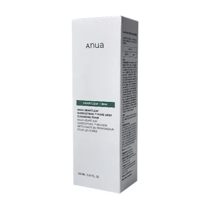 فوم شستشوی صورت آنوا Heartleaf Quercetinol Pore Deep Cleansing Foam – حجم 150 میل
